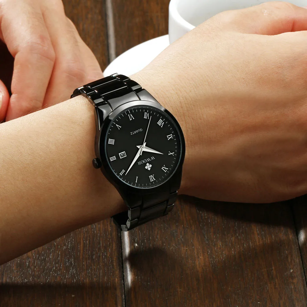 2017 простые брендовые роскошные мужские водонепроницаемые спортивные часы из