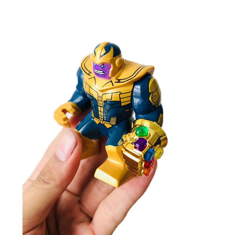 Один Marvel Мстители 3 Бесконечность войны танос Gauntlet Хром золотой с 6 самоцветов