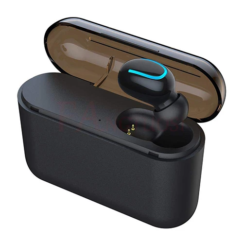 Single earphone FANGTUOSI, беспроводные Bluetooth наушники, стерео наушники, Спортивная гарнитура, Bluetooth 5,0, наушники, гарнитура, игровая гарнитура - Цвет: Single earphone