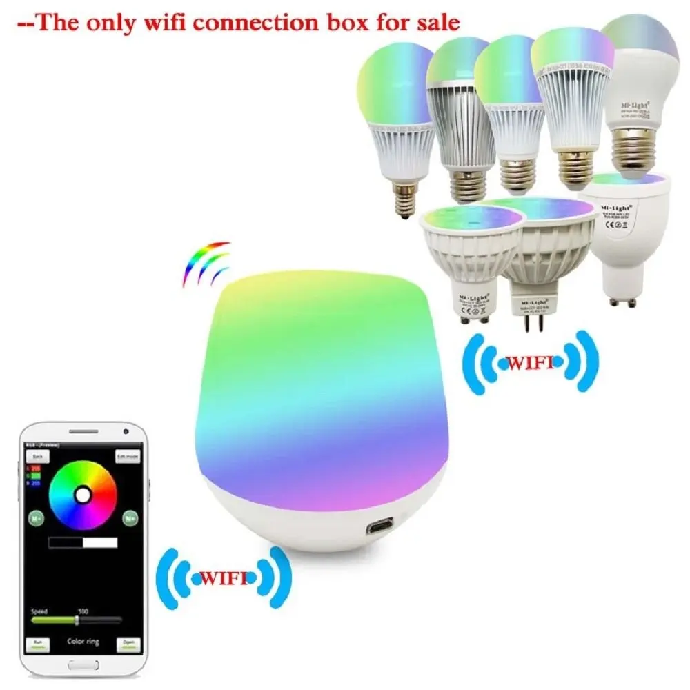 Контроллер Mi light WiFi iBox прикроватная лампа 2 Вт USB кабель беспроводной контроллер