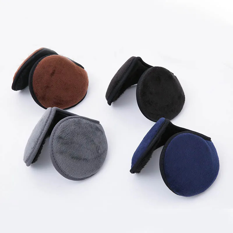 Зимние унисекс Мужские и женские мужские флисовые теплые наушники из плюшевой