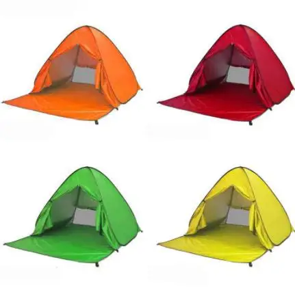 Pop Up автоматически настроить Кемпинг пляж палатка с Шторы быстро открытый UV50 +