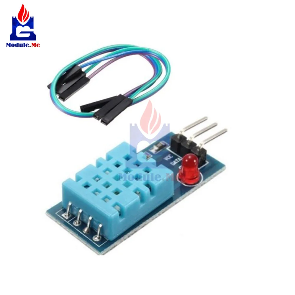 DIY Kit DHT11 Цифровой Датчик температуры и влажности с 3 Pin Dupont провода DHT-11 модуль датчика для Ardiuno