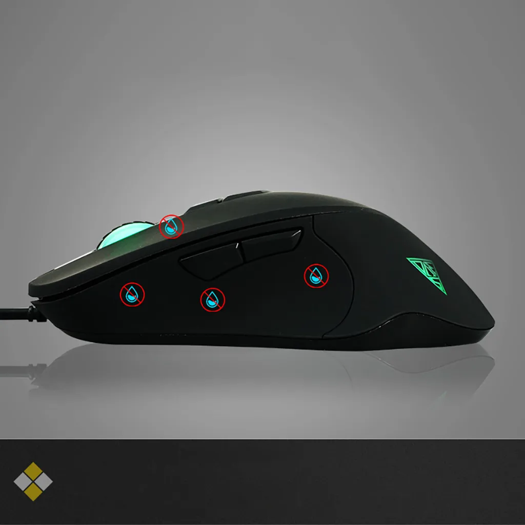 Игровая клавиатура набор мышей PC Gamer 104 клавиш подсветка механическая клавиатура с 7 клавишами 5000 dpi мышь Combo Computador Gamer L0514