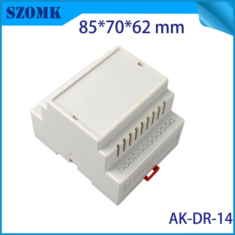 Пластиковый корпус din рейка распределительная коробка (1 шт.) 85*70*62 мм diy
