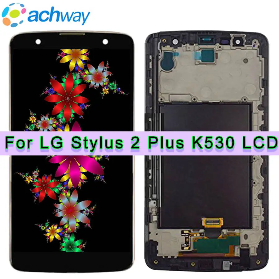 K535 ЖК дисплей для Lg Stylus 2 Plus K530Y K530 Дисплей с кодирующий преобразователь