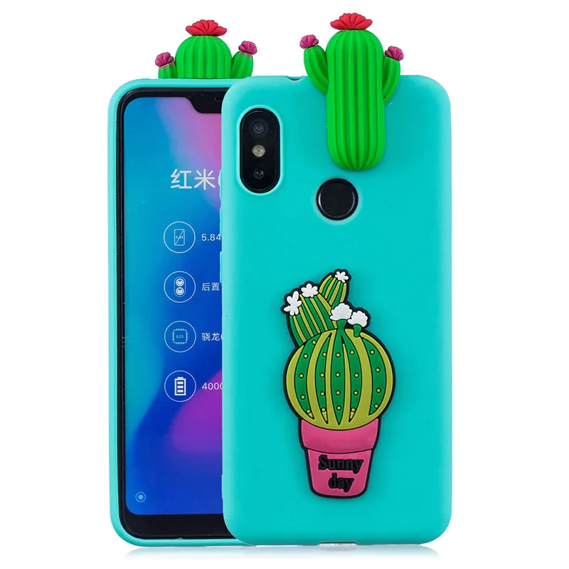 Для xiaomi mi a2 lite чехол для Coque xiaomi mi A2 Lite Xio mi A1 A2 A 2 lite чехол 3D единорог панда кукла мягкий чехол для телефона s - Цвет: L