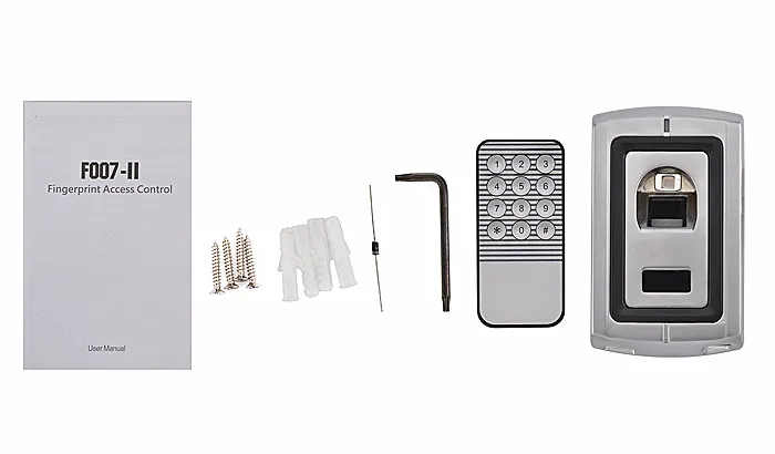 Нержавеющая сталь Водонепроницаемый металла отпечатков пальцев Система