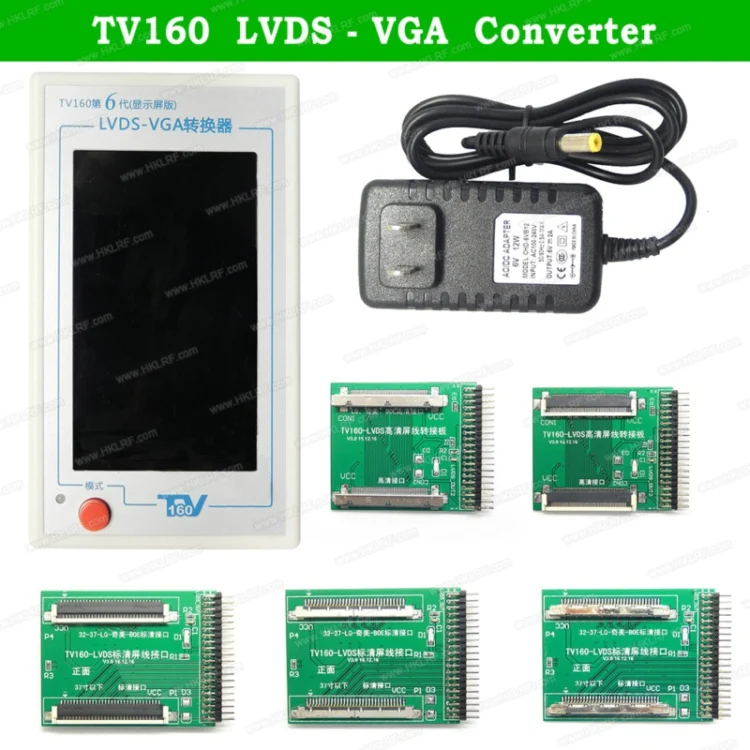 TV160 6th TV160 7th 6th тестер ЖК-дисплей Vbyone LVDS к HDMI конвертер+ 43в1 Чип ремонт скребок/ZT-C1 цифровой мультиметр - Цвет: TV160 6th