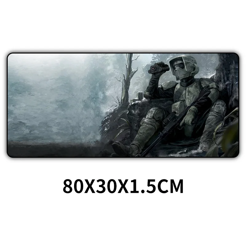 05 Коврик для мыши «Звездные войны» геймер Sovawin 80x30 см XL коврик для мыши игровой коврик для мыши большой компьютерный коврик для мыши резиновая запирающая кромка для ПК Cs Go - Цвет: 05