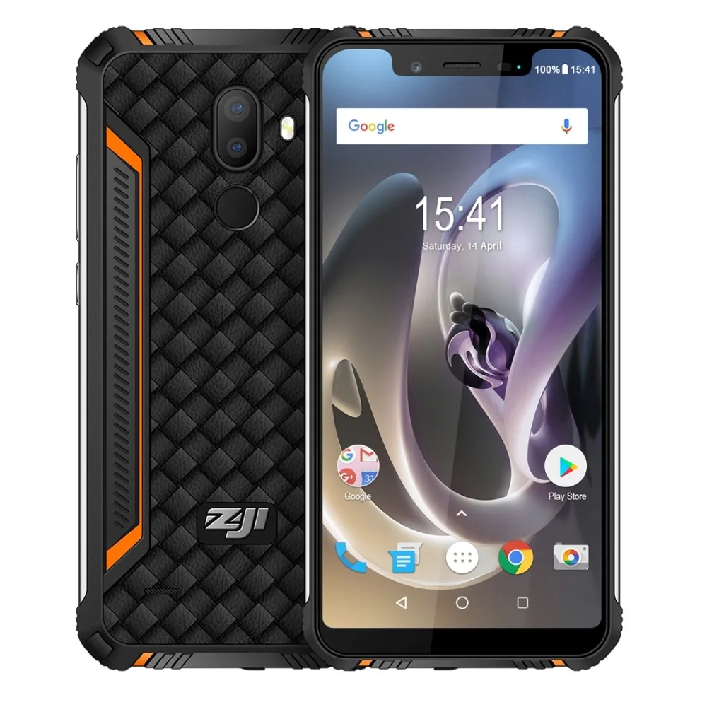 Телефон HOMTOM ZOJI Z33 двойной 4 Гб 32 ГБ водозащита IP68 аккумулятор 4600 мАч распознавание
