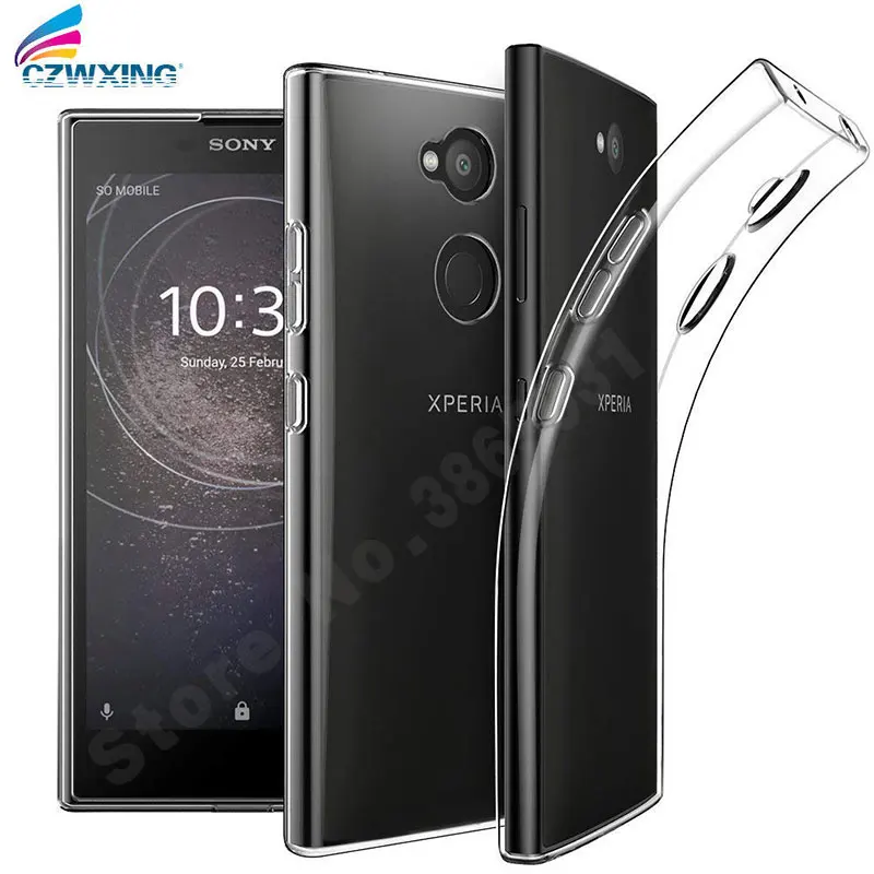 Чехол для Sony Xperia XA2 Ultra силиконовый прозрачный чехол из ТПУ телефона H4233 H4213 задняя