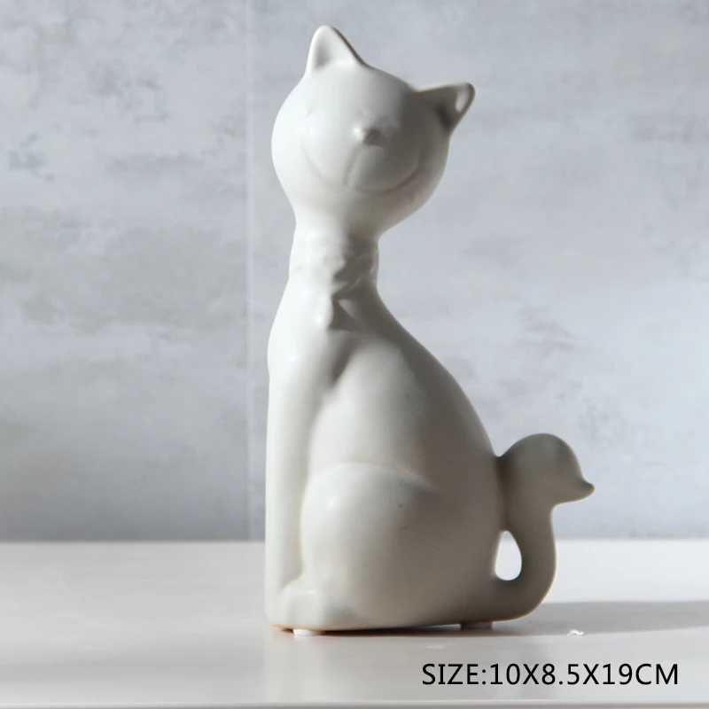 Керамические принадлежности для домашнего декора Три семейных кота аксессуары