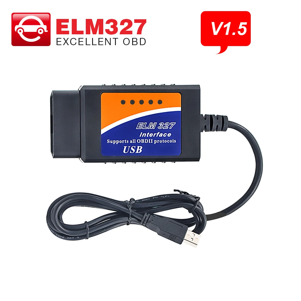 ELM327 V1.5 Bluetooth/ Wifi/ USB дополнительно поддержка OBDII протоколы диагностический