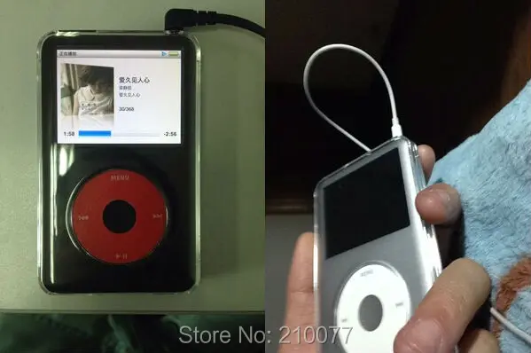 Для iPod Classic 7th Gen 160GB классический 6th 80GB 120GB жесткий кристально чистый чехол