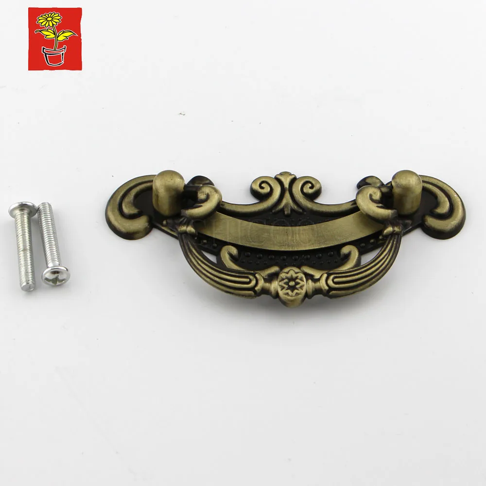 3 7 дюйма античные медные мебельные ручки аксессуары для кухонного шкафа ящика