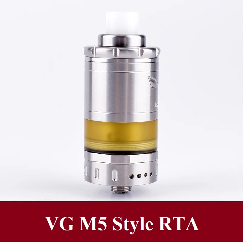 ShenRay VG M5 Стиль MTL RTA Модифицируемый испаритель SS316 с пей электронная сигарета 23 мм