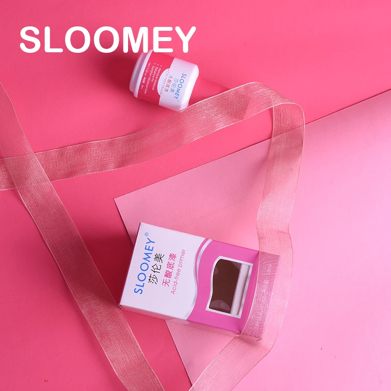 SLOOMEY, 18 мл, для дизайна ногтей, без кислоты, Праймер, Базовое покрытие, Гель-лак, удаление жира, баланс, специальный инструмент для лака для ногтей, УФ-гель