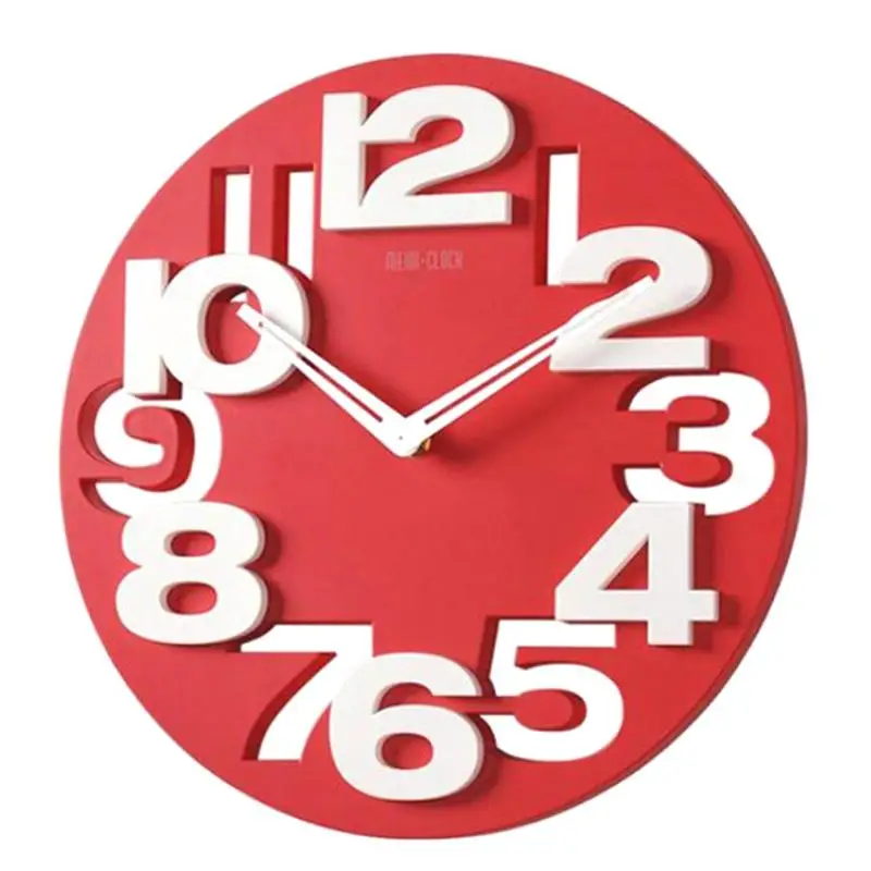 Современные Простые 3D большие настенные часы кухонные тайные Декор для дома и