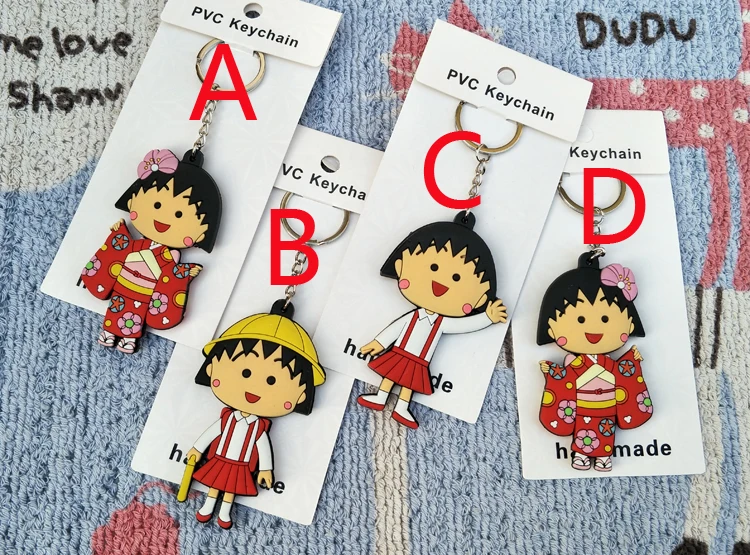 IVYYE 1 шт. брелок Chi-bi модель Maruko с фигуркой из ПВХ милые игрушки подарок на день