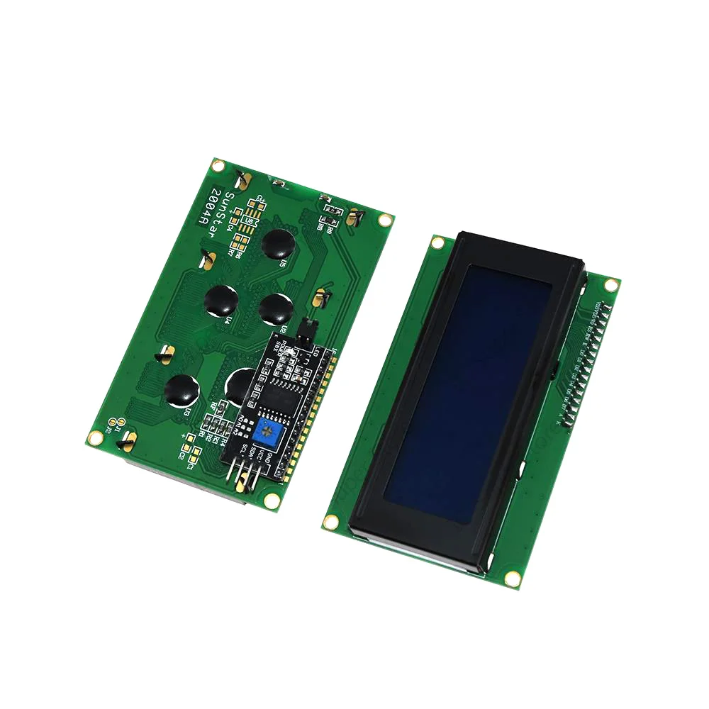 1 комплект 2004+ IIC/igc lcd 2004 20x4/1602 16x2 символьный ЖК-дисплей модуль HD44780 контроллер синий экран подсветка