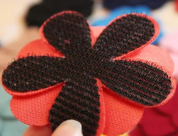 150 шт./лот розовый Мешковина ткань цветок в наличии для детей ободки платья шляпы |