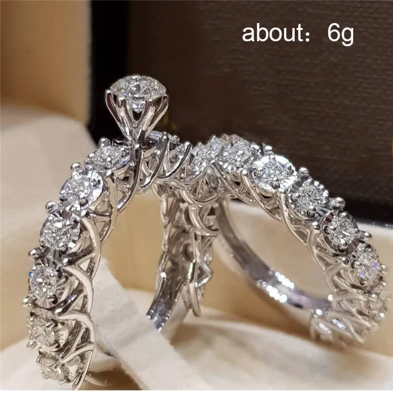 Mostyle новые серебряные женские кольца AAA кубический циркон модное обручальное кольцо ювелирные изделия Круглый перстень для дам