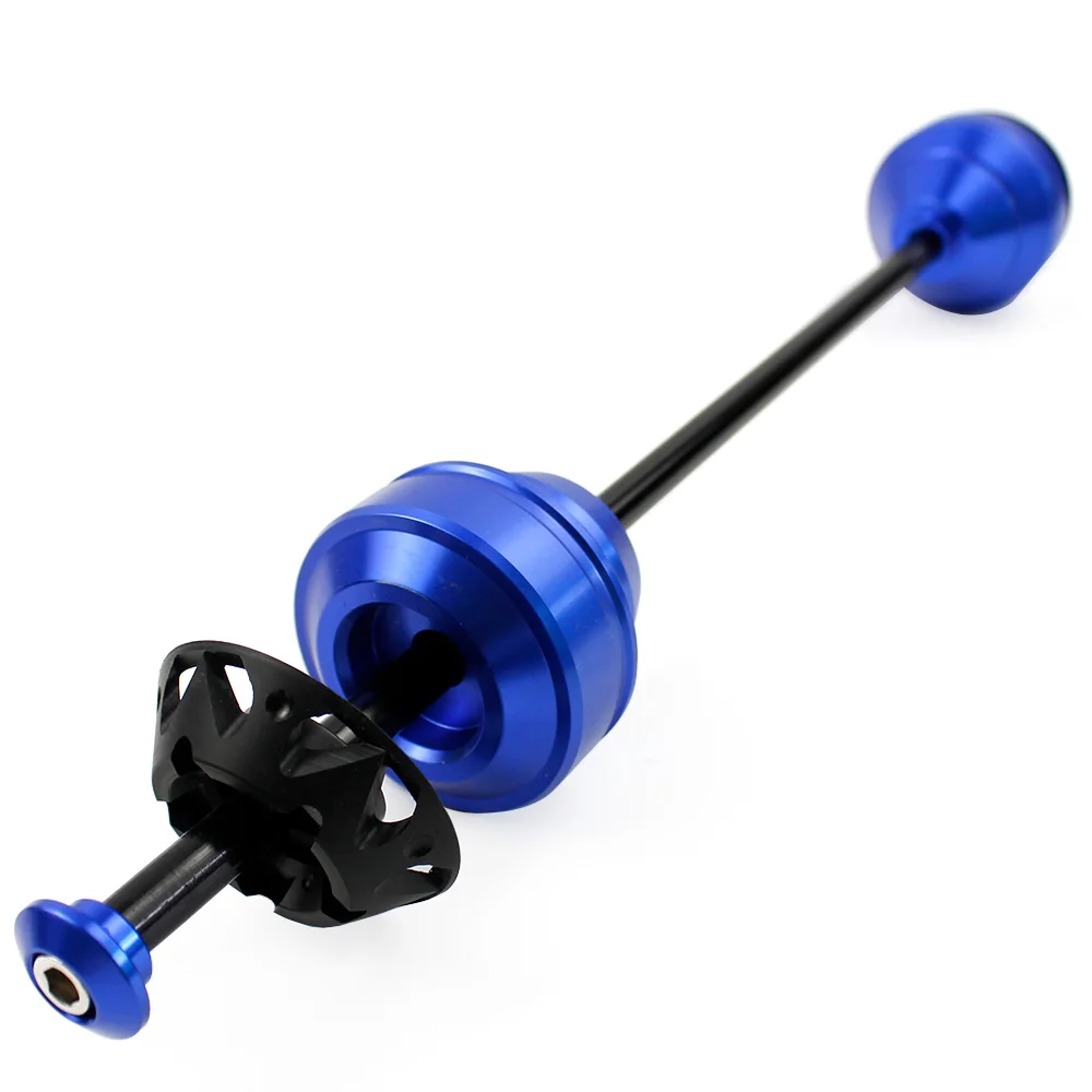 Передние и задние слайдеры оси вилки колеса с ЧПУ защитная крышка для Yamaha MT 09 FZ09