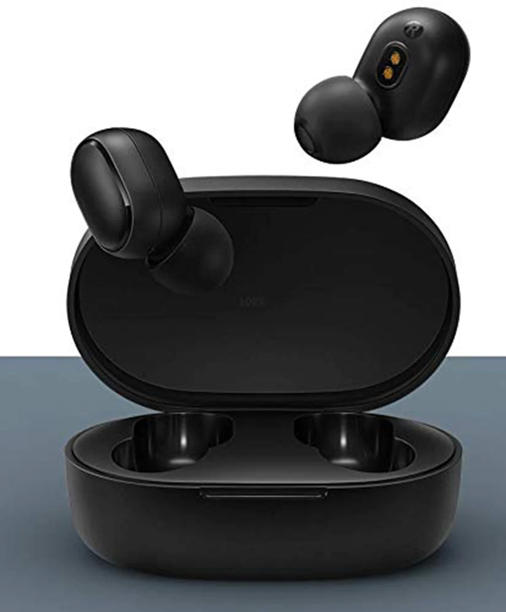 Оригинальные наушники Xiaomi AirDots TWS Bluetooth 5,0, беспроводные наушники-вкладыши, гарнитура с микрофоном и зарядной док-станцией, молодежная версия