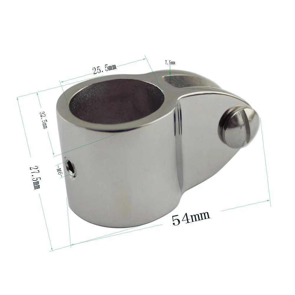 Нержавеющий морской Бимини Топ Щековая скользящая петля сверхмощная муфта