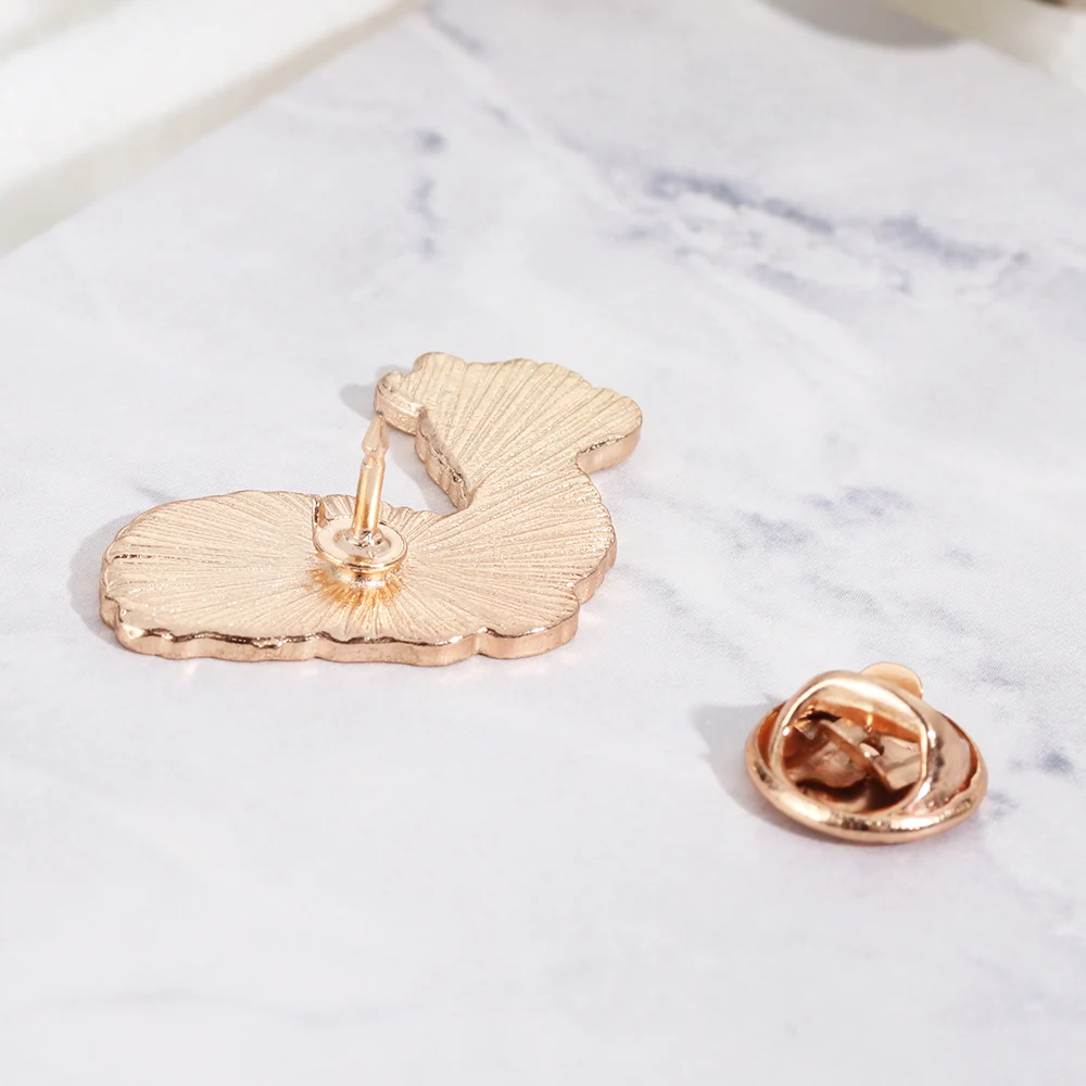 1 шт. эмалированные броши в виде милых животных|Броши| |