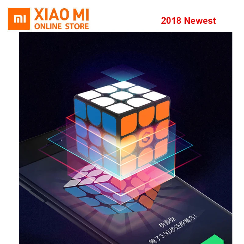 Xiaomi Giiker i3s Кубик Рубика AI Интеллектуальный супер куб умный волшебный Магнитный Bluetooth приложение синхронизация головоломка игрушки для детей