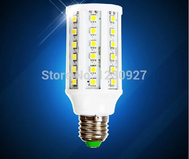 Сверхъяркая светодиодная лампочка SMD5050 E27/E14/B22 7 Вт/10 Вт/15 Вт кукуруза теплый/белый
