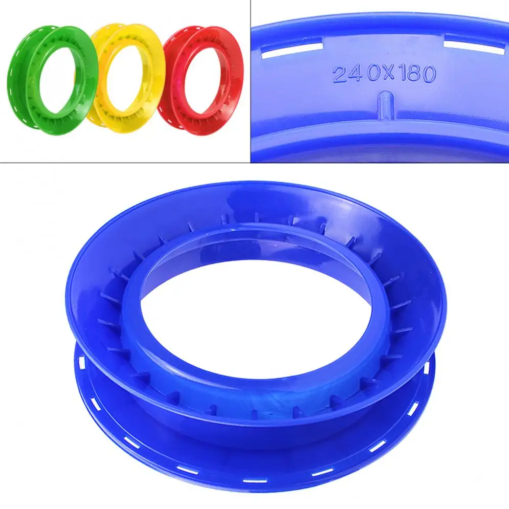 

High-strength Durable Plastic Fishing Line Winding Board Outer Diameter 24cm Trace Wire Swivel Tackle