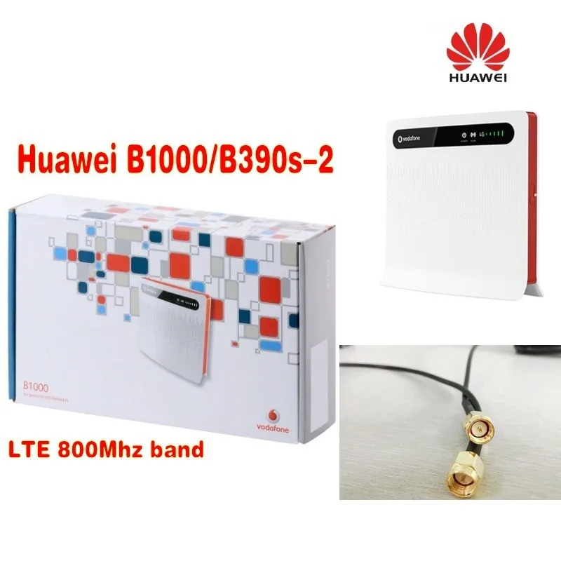 100%      huawei B390 4G LTE  +