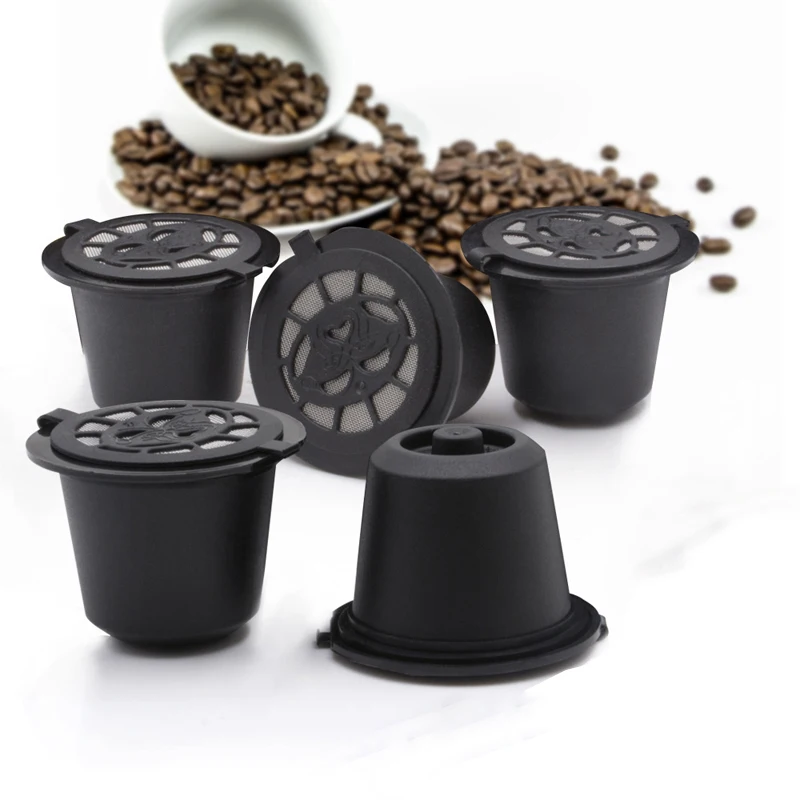 5 шт./компл. Nespresso кофе капсулы Пластиковые Многоразовые многоразовые 200 раз