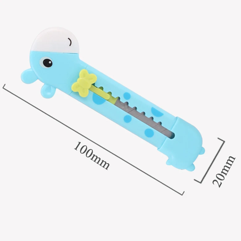 Милый канцелярский нож в форме жирафа резак для бумаги режущее лезвие бритвы