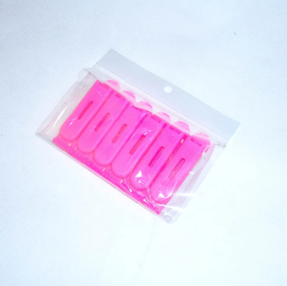 Innovation of food fresh-keeping sealing clip three kinds together Pink colors | Дом и сад