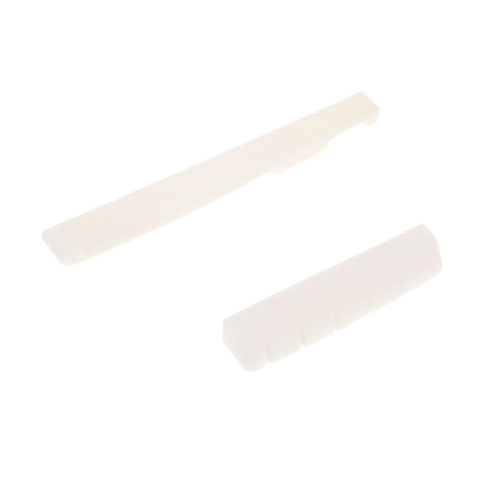 Высокое качество Кость Седло и гайки для 6 String Акустическая гитара прочные