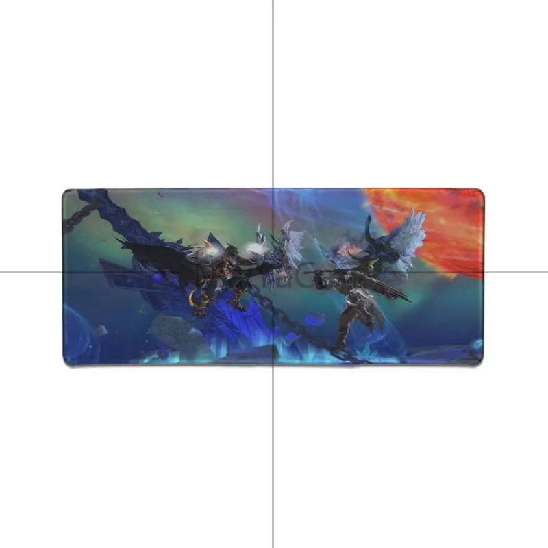 LockEdge 30x80cm MaiYaCa горячие продажи Aion игра противоскользящие прочные силиконовые компьютерные коврики излучения для украшения рабочего стола Нескользящие резиновые коврики мышь геймер - Цвет: LockEdge 30x80cm