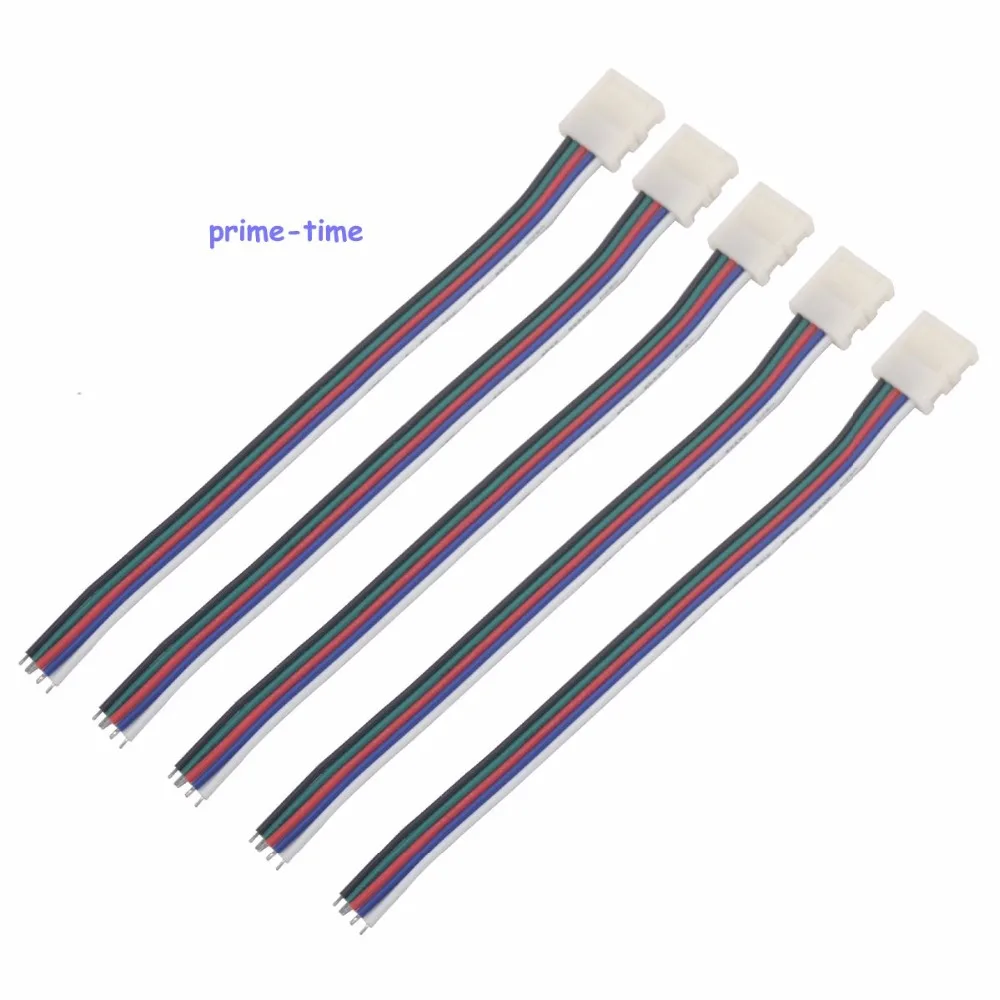 5 шт. 10 мм ширина 5PIN безленточная полоса для контроллера соединитель Адаптер с 15