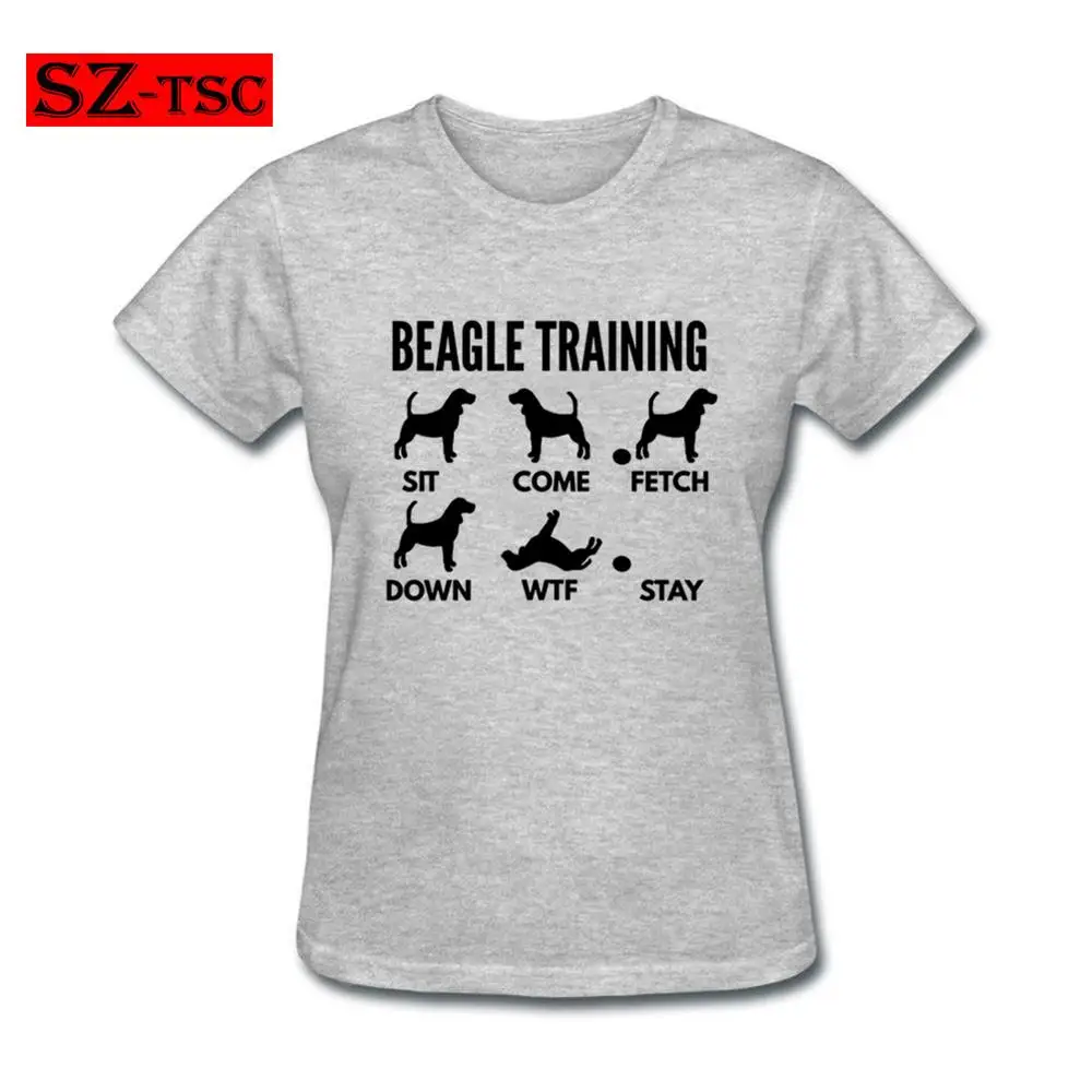 Тренировочная футболка Beagle, новая модная одежда для женщин, летние топы с рисунком Beagle Tricks, футболка с принтом, Harajuku, уличная одежда