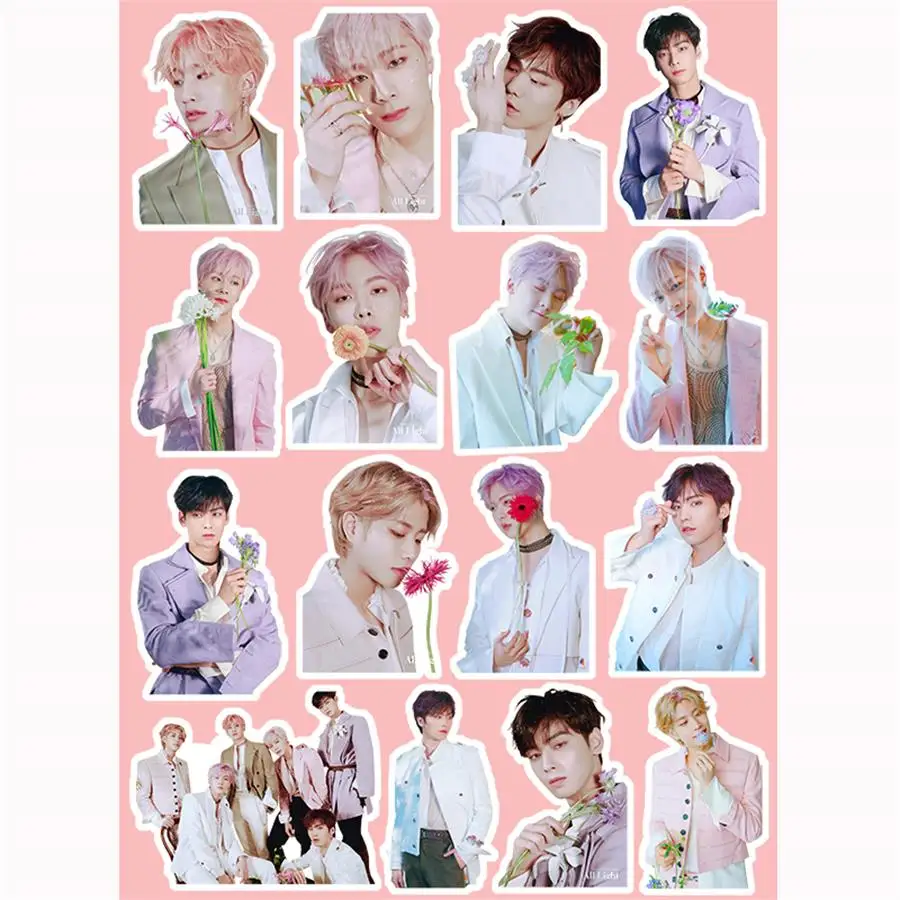 Kpop Astro 1st Album All светильник милые наклейки для фото на мобильный телефон для ноутбука багаж Ноутбук Декоративные наклейки DIY