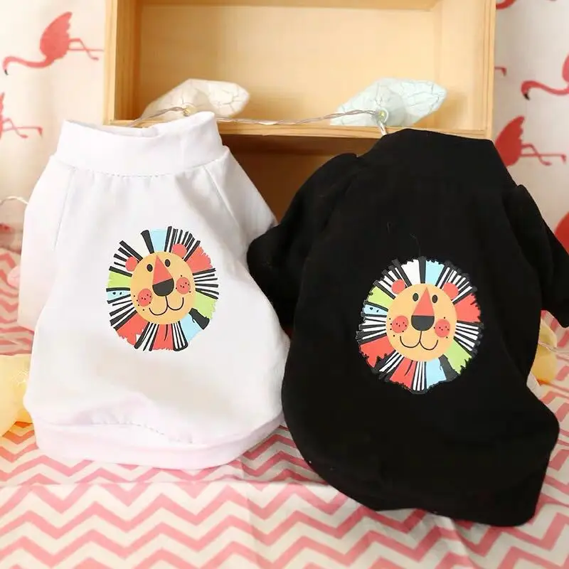 7 Цвет Собаки Футболка с проектом героев из мультфильма летняя футболка Ropa