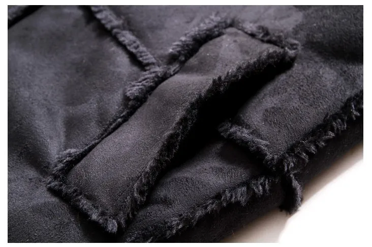 Зимние кожаные пальто с мехом мужские новые продукты Новое поступление теплое