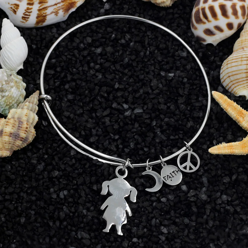 Браслеты LUXUKISSKIDS для маленьких девочек браслеты из проволоки нержавеющей стали