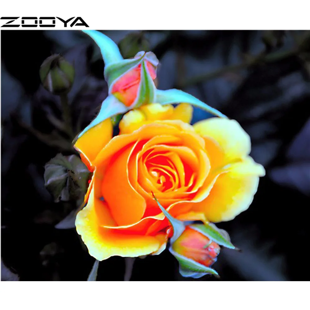 ZOOYA 5D алмазная рукоделие полная квадратная вышивка крестиком пластиковые
