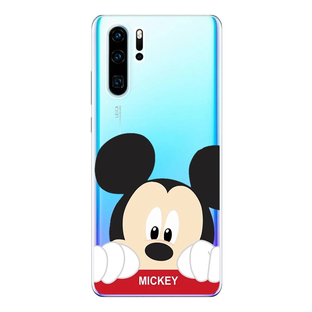 408 Для huawei P30 Lite Pro Чехол Мягкий силиконовый чехол из ТПУ P30 Lite Fundas милый Микки Минни P30 Pro Coque защитный чехол для телефона - Цвет: 408