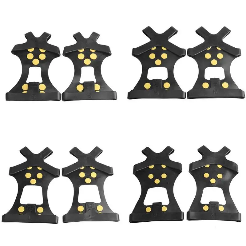 Универсальные шипы для обуви зажимы с шипами альпинизма противоскользящие |