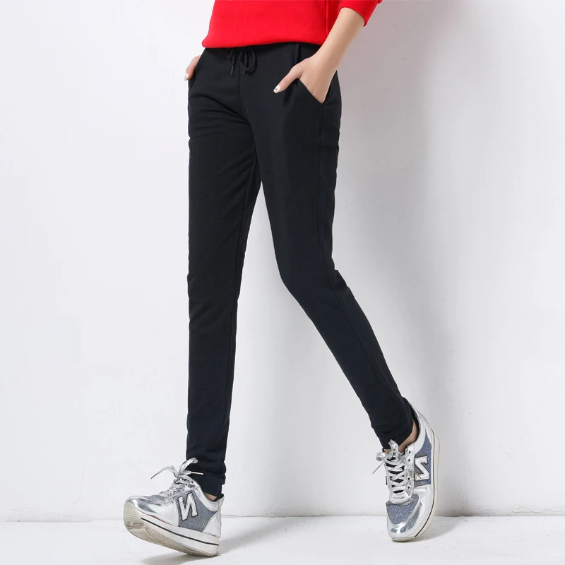 Женские брюки повседневные штаны здоровые 100% хлопок высококачественные прямая
